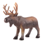 Green Rubber Toys eco-friendly natural rubber moose toy on a white background