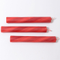 Grimm's Red Marbled 25% Beeswax Candles x20