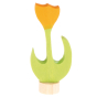Grimm's Yellow Tulip Decorative Figure pictured on a plain background