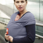 Hana Shorty Organic Baby Wrap - Grisaille