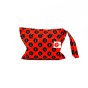 Hey Girls Reusable Red Period Wet Bag on a white background