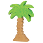 Holztiger small wooden palm tree pictured on a plain background