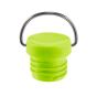 Klean Kanteen green eco-friendly replacement loop cap on a white background