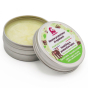 Lamazuna Baby Soothing & Protective Balm tin with lid off pictured on a plain white background