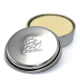 Lamazuna Mysterious scent Solid Perfume, product in metal storage tin pictured on a plain white background