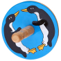 Lanka Kade Wooden Spinning Top - penguin