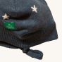 Material detail of the LGR Golden Stars Knitted Hat.