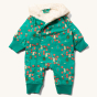 LGR Forest Walk Sherpa Fleece Snowsuit with the hood down against a plain background.