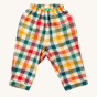 Pyjama bottoms from the LGR Rainbow Check Classic Button-Up Pyjamas.