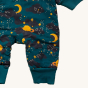 Elasticated leg bottoms and pattern detail on the LGR Saturn Nights Sherpa Fleece Snowsuit.