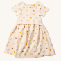 Little Green Radicals Adaptive Sunshine & Rainbows Easy Peasy Dress pictured on a plain background