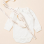 Little green radicals 3 pack long sleeve baby bodies