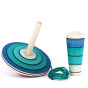 Mader My First Spinning Top With Starter - Blue