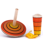 Mader My First Spinning Top With Starter - Orange