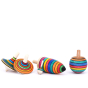 Mader Striped Spinning Top Learning Set