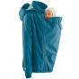 Mamalila Teal Softshell Babywearing Jacket Allrounder suitable for pregnancy, babywearing and beyond