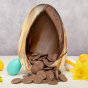 Cocoa Loco Marbled Fairtrade Chocolate Egg 225g