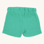 Maxomorra Solid Green Muslin Shorts