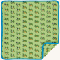 Maxomorra Picnic Grasshopper Blanket pictured on a plain background