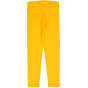 Maxomorra block colour, organic leggings in vibrant yellow. On white background