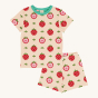 Maxomorra Strawberry Short Sleeve Pyjama Set