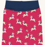 Maxomorra- Kids unicorn motif waist pants on a plain background.