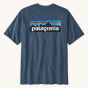 Patagonia Men's P-6 Logo Responsibili Tee - Utility Blue