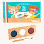 Namaki Natural Face Paint Kit - 3 Colours - Clown & Harlequin