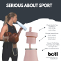 Infographic showing the features of the OGB classic sports bottle cap
