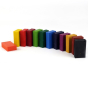 OkoNorm 12 Coloured Wax Crayon Blocks