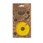 Oli & Carol Ananas the Pineapple natural rubber teether, stood upright in packaging on white background