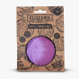 Oli & Carol 100% Natural Rubber Baby Sensory Ball - Purple Cabbage in its cardboard packaging