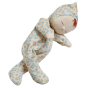 Olli Ella kids soft dozy dinkum doll toy laying on its side on a white background
