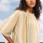 Olli Ella Lilly Pilly Organic Cotton Shirt - Horizon Stripe