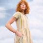 Olli Ella Soolip Organic Cotton Dress - Horizon Stripes