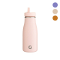 One Green Bottle 350ml stainless steel Evolution insulated sports bottle on a white background