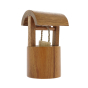Papoose plastic free mini wishing well toy on a white background