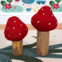 Papoose Toys Toadstool Set