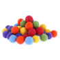 Papoose Toys Rainbow Balls 3.5cm 49 Pack
