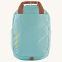 Patagonia Atom Tote Backpack 20L - Skiff Blue on a plain background.