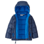 Patagonia Little Kids Hi-Loft Down Sweater Hoody Jacket - New Navy