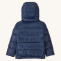 Patagonia Little Kids Hi-Loft Down Sweater Hoody Jacket - Wavy Blue