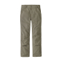 Patagonia kids garden green durable hike pants on a white background