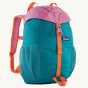 Patagonia Kids Refugito Day Pack Backpack 12L - Belay Blue. Front three quarter view of the backpack on a plain background.