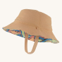 Patagonia Little Kids Sun Bucket Hat - High Hopes Geo / Salamander Green