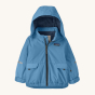 Patagonia Little Kids Reversible Down Sweater Hoody - Andean Song: Blue Bird