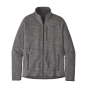 Patagonia Men's Better Sweater Jacket in the Nickel colour on a white background