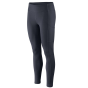 patagonia tights or leggings shown in smoulder blue colour which is a dark grey/blue