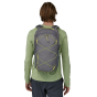 Person waering the Patagonia Refugio Day Pack 30L - Forge Grey on their back 