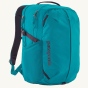 Patagonia Refugio Day Pack Backpack 26L - Belay Blue. Side three-quarter view of the backpack on a plain background.